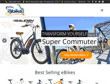 Tablet Screenshot of ebikestore.com